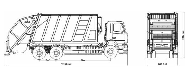 МАЗ-6902В5 Сапфир на шасси МАЗ-6312В5